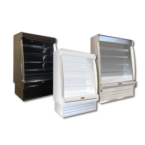 Howard-McCray 75" Vertical Open Air Cooler w/ (5) Levels, 115/208-230v/1ph (SC-OD35E-6-S-LED)-cityfoodequipment.com