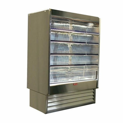 Howard-McCray 75" Vertical Open Air Cooler w/ (5) Levels, 115/208-230v/1ph (SC-OD35E-6-S-LED)-cityfoodequipment.com