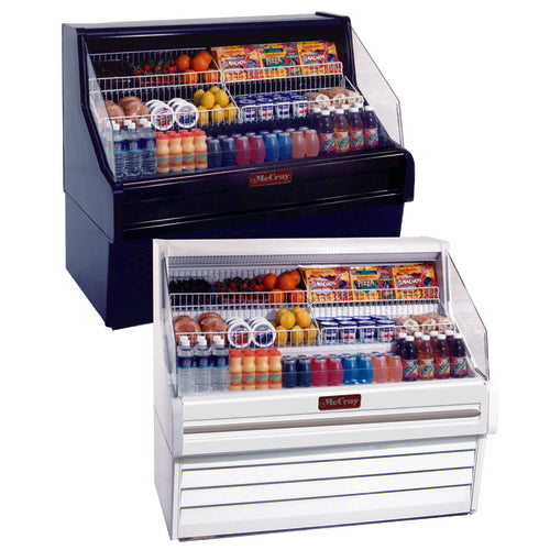 Howard-McCray 51" Impulse Horizontal Open Air Cooler w/ (3) Levels, 115v (SC-OS30E-4-LED)-cityfoodequipment.com