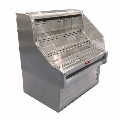 Howard-McCray 63" Impulse Horizontal Open Air Cooler w/ (3) Levels, 115v (SC-OS35E-5-S)-cityfoodequipment.com