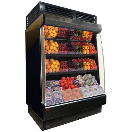 Howard-McCray 51" Vertical Open Air Cooler w/ (3) Levels, 115/208-230v/1ph (SC-OP35E-4L-LB-B)-cityfoodequipment.com