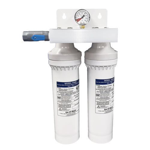 Ice-O-Matic IFQ2 Twin Combination Water Filter Cartridge Assembly, Tank-cityfoodequipment.com