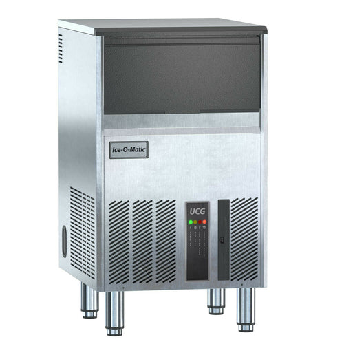 Ice-O-Matic UCG080A 18 1/4" Top Hat Undercounter Ice Machine - 95 lbs/day, Air Cooled-cityfoodequipment.com