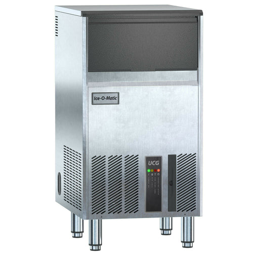 Ice-O-Matic UCG130A 18 1/4" Top Hat Undercounter Ice Machine - 121 lbs/day, Air Cooled-cityfoodequipment.com