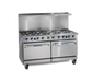 Imperial IR-10-E 60" Pro Series 10 Sealed Element Electric Range w/ (2) Standard Ovens, 208v/1ph-cityfoodequipment.com