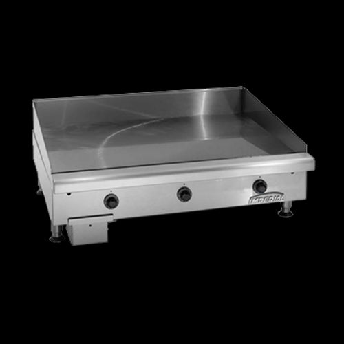 Imperial ITG-60-E 60" Electric Griddle w/ Thermostatic Controls - 3/4" Steel Plate, 208v/3ph-cityfoodequipment.com