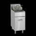 Imperial IFS-75 Gas Fryer - (1) 75 lb Vat, Floor Model, Natural Gas-cityfoodequipment.com