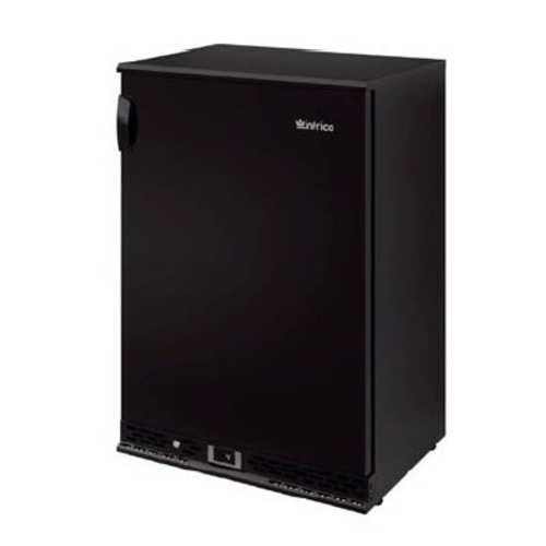 Infrico IMD-ERV15SD 23 5/8" Bar Refrigerator - 1 Swinging Solid Door, Black, 115v-cityfoodequipment.com