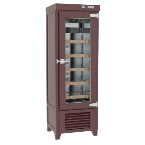 Infrico IMD-EVV23R1G 27 1/8" One Section Wine Cooler w/ (1) Zone, 90 Bottle Capacity, 115v-cityfoodequipment.com