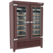 Infrico IMD-EVV49R2G 54 1/2" Two Section Wine Cooler w/ (1) Zone, 180 Bottle Capacity, 115v-cityfoodequipment.com