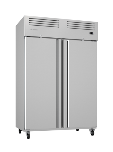 Infrico IRR-AGB49 54 1/2" Two Section Reach In Refrigerator, (2) Left/Right Hinge Solid Doors, 115v-cityfoodequipment.com
