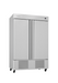 Infrico IRR-AN49 54 1/2" Two Section Reach In Refrigerator, (2) Left/Right Hinge Solid Doors, 115v-cityfoodequipment.com