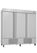 Infrico IRR-AN67 82" Three Section Reach In Refrigerator, (3) Left/Right Hinge Solid Doors, 115v-cityfoodequipment.com