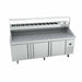 Infrico IRT-MR93-GTCOMBO 93 1/4" MR Series Pizza Prep Table w/ Refrigerated Base, 115v-cityfoodequipment.com