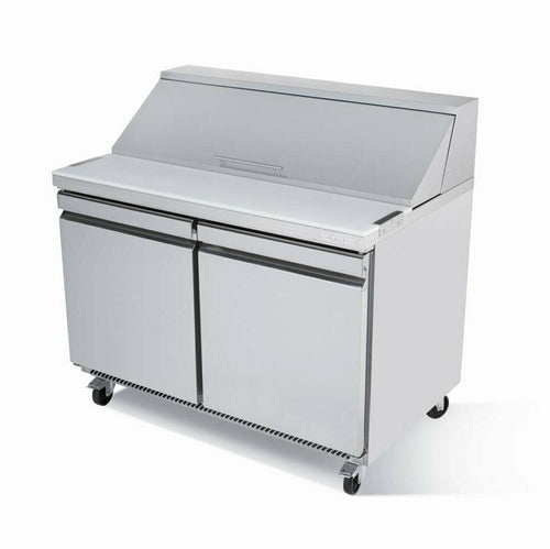 Infrico IRT-UC48P 48 1/2" UC Series Sandwich/Salad Prep Table w/ Refrigerated Base, 115v-cityfoodequipment.com