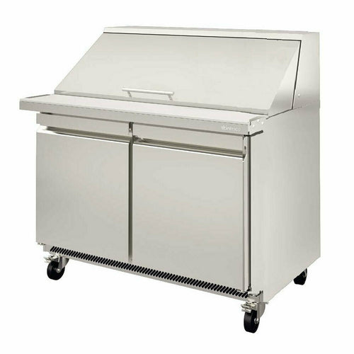 Infrico IRT-UC48PMT 48 1/8" UC Series Mega Top Sandwich/Salad Prep Table w/ Refrigerated Base, 115v-cityfoodequipment.com