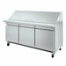 Infrico IRT-UC72PMT 72 5/8" UC Series Mega Top Sandwich/Salad Prep Table w/ Refrigerated Base, 115v-cityfoodequipment.com