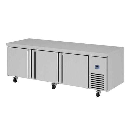 Infrico IUC-MR93 93 1/4" Worktop Refrigerator w/ (3) Sections, 115v-cityfoodequipment.com