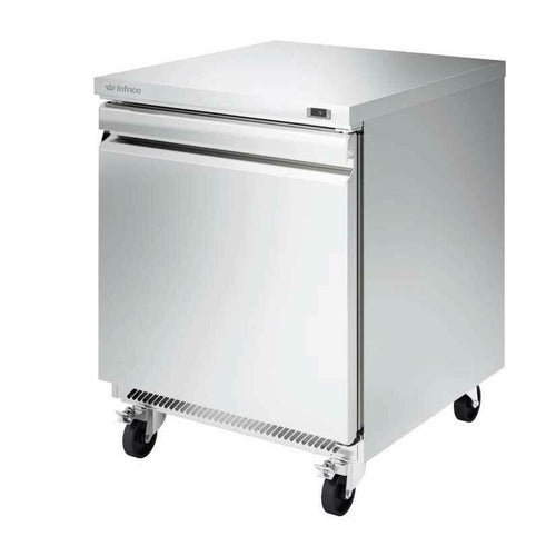 Infrico IUC-UC27F 27 5/8" W Undercounter Freezer w/ (1) Section & (1) Door, 115v-cityfoodequipment.com