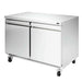 Infrico IUC-UC48F 48 1/8" W Undercounter Freezer w/ (2) Sections & (2) Doors, 115v-cityfoodequipment.com