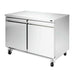 Infrico IUC-UC48R 48 1/8" W Undercounter Refrigerator w/ (2) Sections & (2) Doors, 115v-cityfoodequipment.com