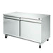 Infrico IUC-UC60F 60 3/8" W Undercounter Freezer w/ (2) Sections & (2) Doors, 115v-cityfoodequipment.com