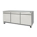Infrico IUC-UC72R 72 5/8" W Undercounter Refrigerator w/ (3) Sections & (3) Doors, 115v-cityfoodequipment.com
