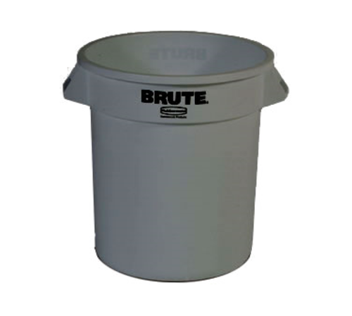 InSinkErator 10GAL BIN 10 gallon Brute Trash Can - Plastic, Round-cityfoodequipment.com