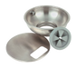 InSinkErator 18A BOWL ASY (1) Compartment Disposal Sink - 18"D, Sidesplashes-cityfoodequipment.com