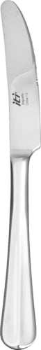 ITI 8 5/8" Dinner Knife with 18/0 Stainless Grade, Baguette Pattern (BA-331)-cityfoodequipment.com