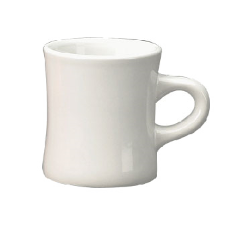 ITI 10 oz Diner Mug - Stoneware, European White (82245-02)-cityfoodequipment.com