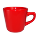 ITI 7 oz Cancun™ Cup - Ceramic, Crimson Red (CA-1-CR)-cityfoodequipment.com