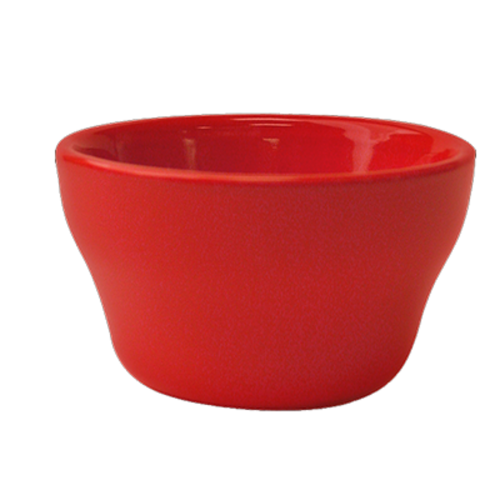 ITI 8 oz Round Cancun™ Bouillon Cup - Ceramic, Crimson Red (CA-4-CR)-cityfoodequipment.com