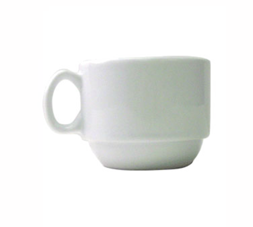 ITI 8 oz Bristol™ Cup - Porcelain, Bright White (BL-23)-cityfoodequipment.com