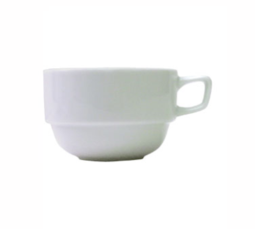 ITI 8 oz Bristol™ A.D. Cup - Porcelain, Bright White (BL-35)-cityfoodequipment.com