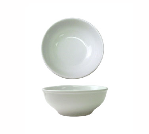 ITI 56 oz Round Bristol™ Bowl - Porcelain, Bright White (BL-40)-cityfoodequipment.com