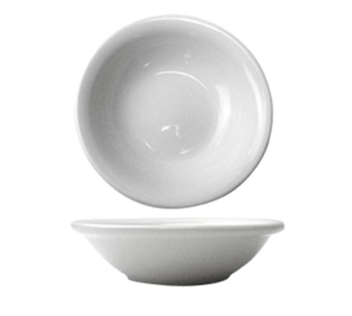 ITI 4 3/4 oz Round Brighton™ Fruit Bowl - Porcelain, European White (BR-11)-cityfoodequipment.com