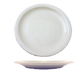 ITI 6 1/2" Round Brighton™ Plate - Porcelain, European White (BR-6)-cityfoodequipment.com