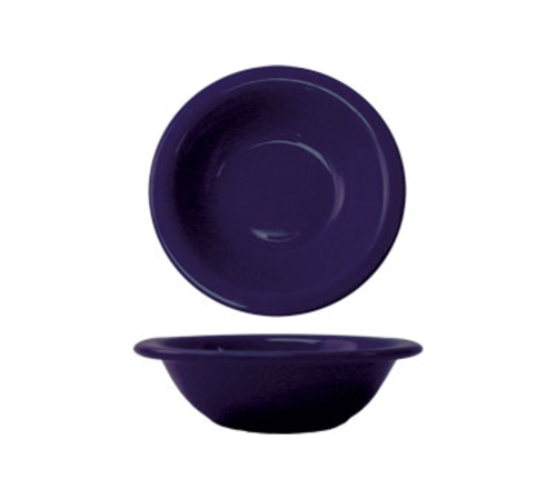 ITI 13 oz Round Cancun™ Grapefruit Bowl - Ceramic, Cobalt Blue (CA-10-CB)-cityfoodequipment.com