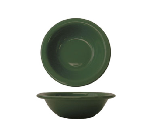 ITI 13 oz Round Cancun™ Grapefruit Bowl - Ceramic, Green (CA-10-G)-cityfoodequipment.com