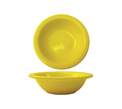 ITI 13 oz Round Cancun™ Grapefruit Bowl - Ceramic, Yellow (CA-10-Y)-cityfoodequipment.com