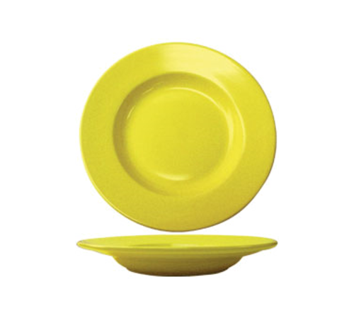 ITI 20 oz Round Cancun™ Pasta Bowl - Ceramic, Yellow (CA-120-Y)-cityfoodequipment.com