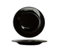 ITI 10 1/4" Round Cancun™ Plate - Ceramic, Black (CA-16-B)-cityfoodequipment.com