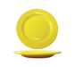 ITI 10 1/4" Round Cancun™ Plate - Ceramic, Yellow (CA-16-Y)-cityfoodequipment.com