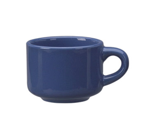 ITI 7 oz Cancun™ Cup - Ceramic, Light Blue (CA-23-LB)-cityfoodequipment.com