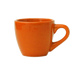 ITI 3 1/2 oz Cancun™ A.D. Cup - Ceramic, Orange (CA-35-O)-cityfoodequipment.com