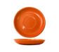 ITI 5 1/8" Round Cancun™ A.D. Saucer - Ceramic, Orange (CA-36-O)-cityfoodequipment.com