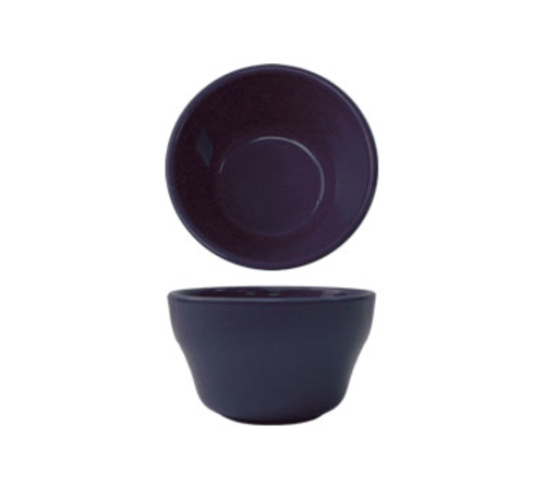ITI 8 oz Round Cancun™ Bouillon Cup - Ceramic, Cobalt Blue (CA-4-CB)-cityfoodequipment.com