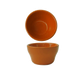 ITI 8 oz Round Cancun™ Bouillon Cup - Ceramic, Orange (CA-4-O)-cityfoodequipment.com