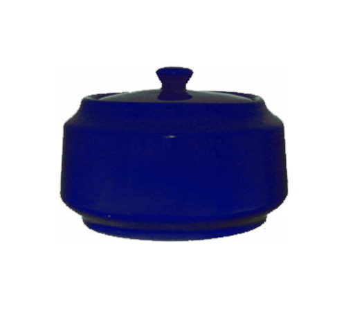 ITI 14 oz Cancun™ Sugar Bowl - Ceramic, Cobalt Blue (CA-61-CB)-cityfoodequipment.com
